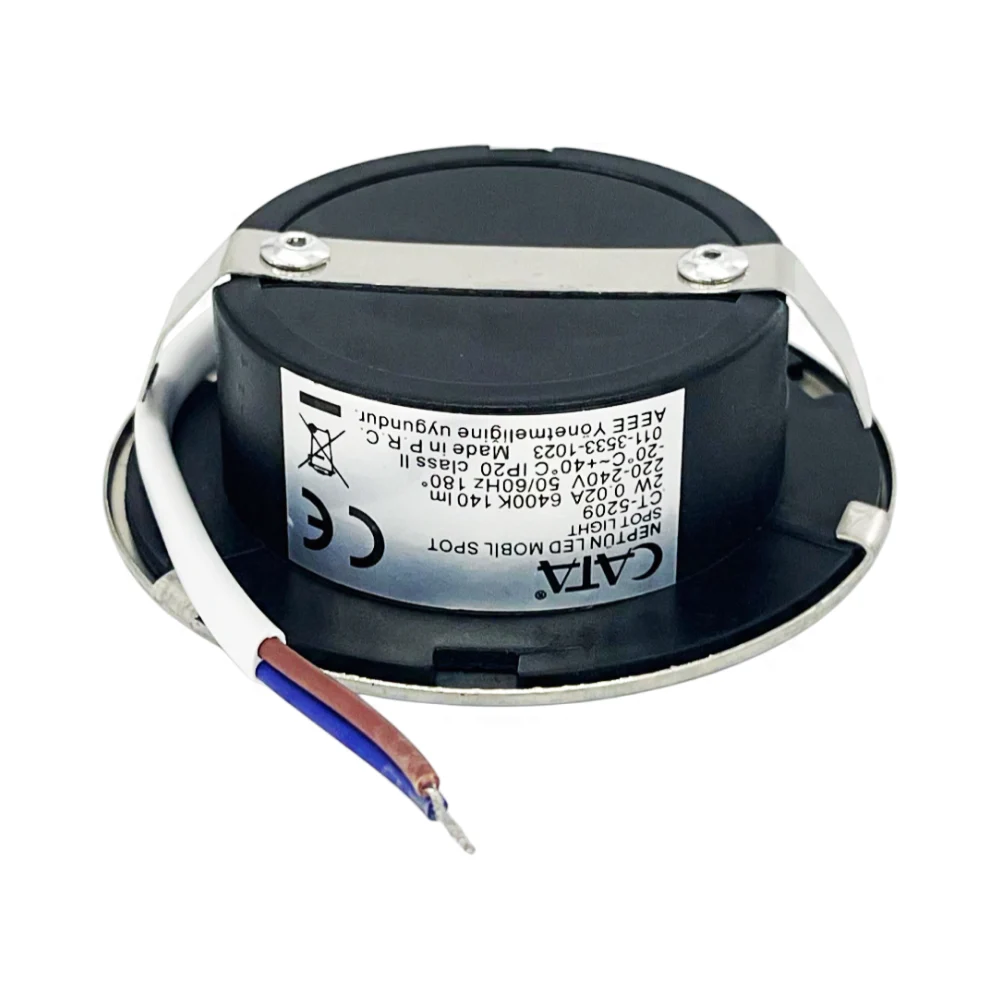 Cata 2W Satin Kasa Neptün Mobil Led Spot (Beyaz) CT-5209B - 2