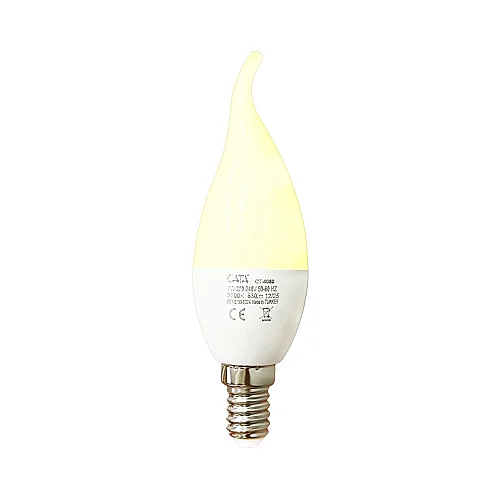 Cata 7W Led Kıvrık Buji Ampul E14 Duy 3000K (Günışığı) CT-4080G - Cata