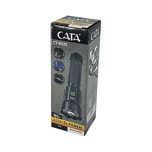 Cata Atak El Feneri CT-8025 - 5