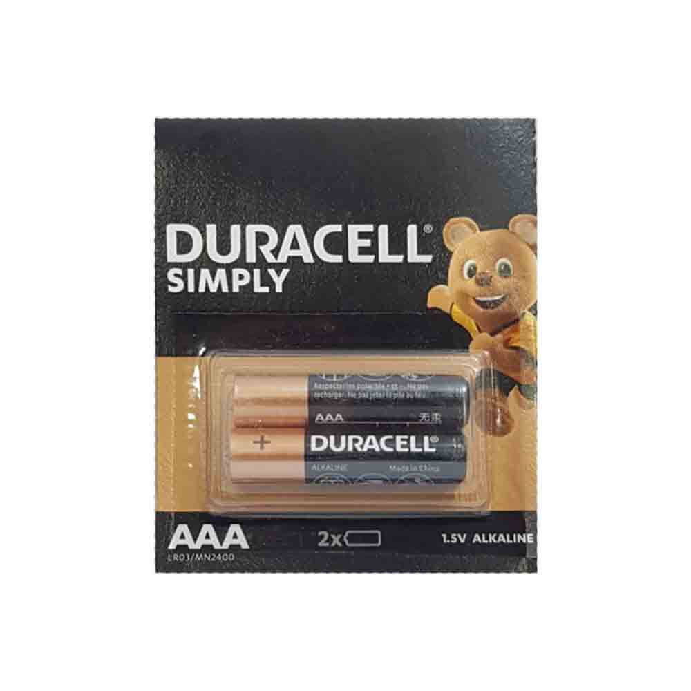 Duracell 1,5V AAA İnce Pil Alkalin (2'li Paket) - 1
