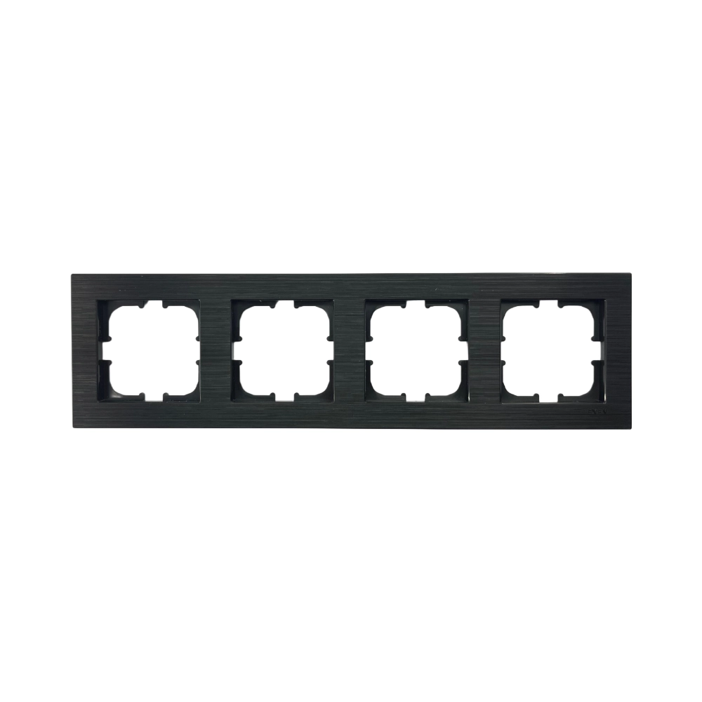 Exen Comfort Dörtlü Çerçeve Space Black - 1