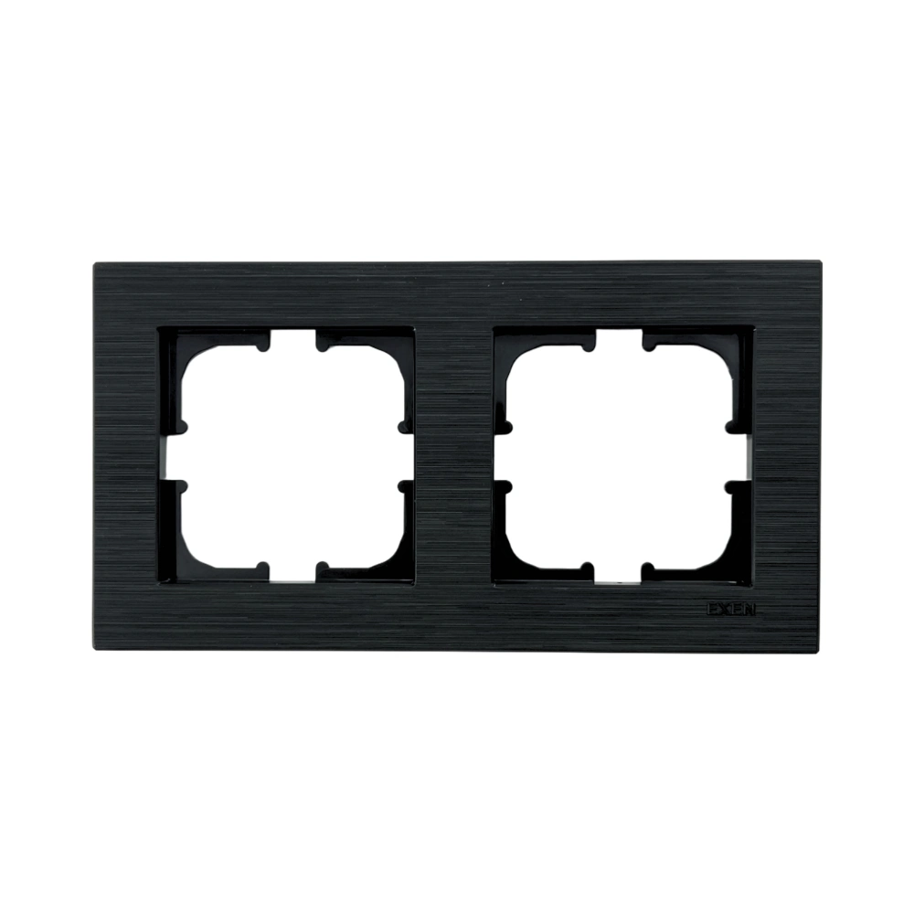 Exen Comfort İkili Çerçeve Space Black - 1