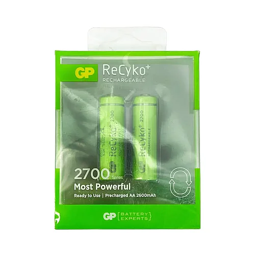 Gp Recyko 2700 mAh Şarjlı AAA İnce Pil (2'li Paket) - 2