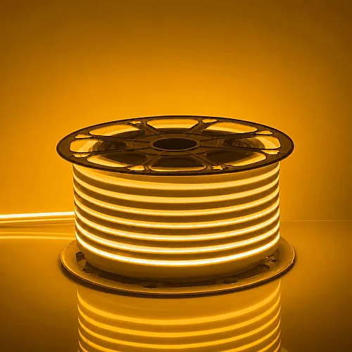 Horoz 220V Dış Mekan Neon Led-50m (Amber) - 1
