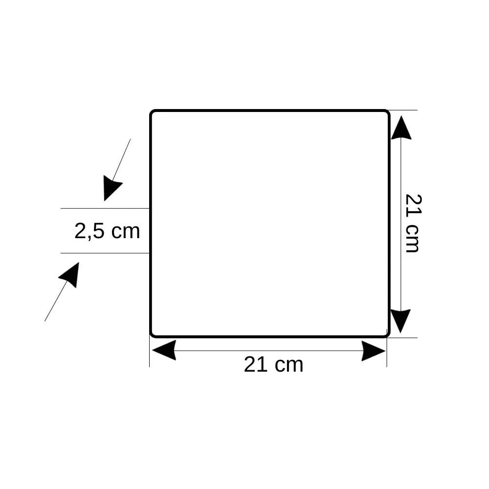 K2 18W Sıvaüstü Kare Panel Led Armatür Siyah Kasa 3000K(Günışığı) - 4