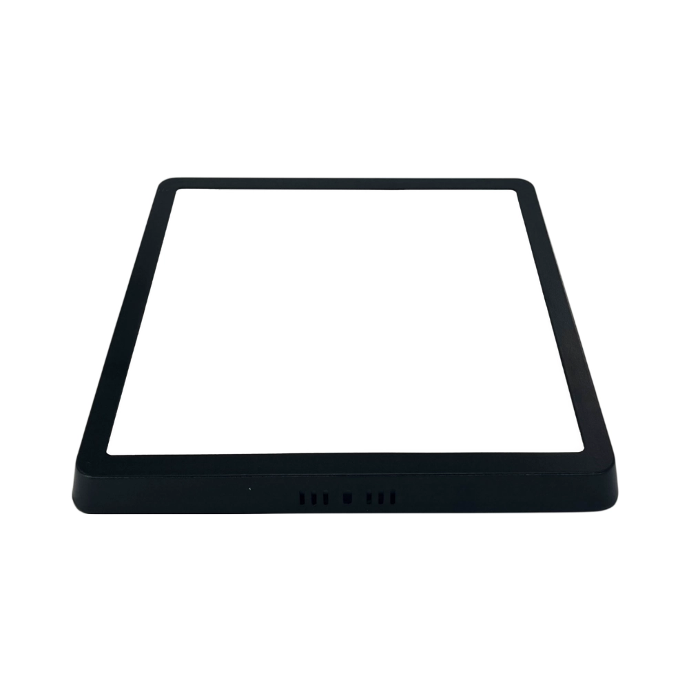 K2 24W Sıvaüstü Kare Panel Led Siyah Kasa 6500K (Beyaz) KDL433B - 1