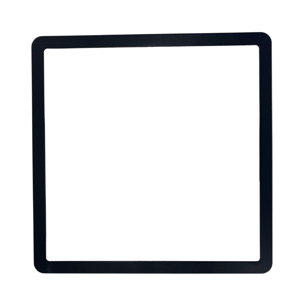 K2 24W Sıvaüstü Kare Panel Led Siyah Kasa 6500K (Beyaz) KDL433B - 2