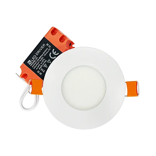 K2 3W Sıvaaltı Panel Led 6500K (Beyaz)-KDL404 - K2