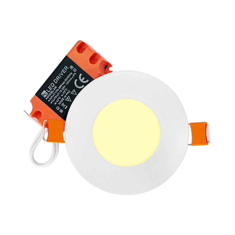 K2 3W Sıvaaltı Panel Led Armatür 3000K (Günışığı)-KDL404 - 1