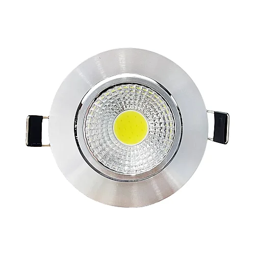 K2 5W Krom Kasa Cob Led Armatür 6500K (Beyaz) KSL240 - K2