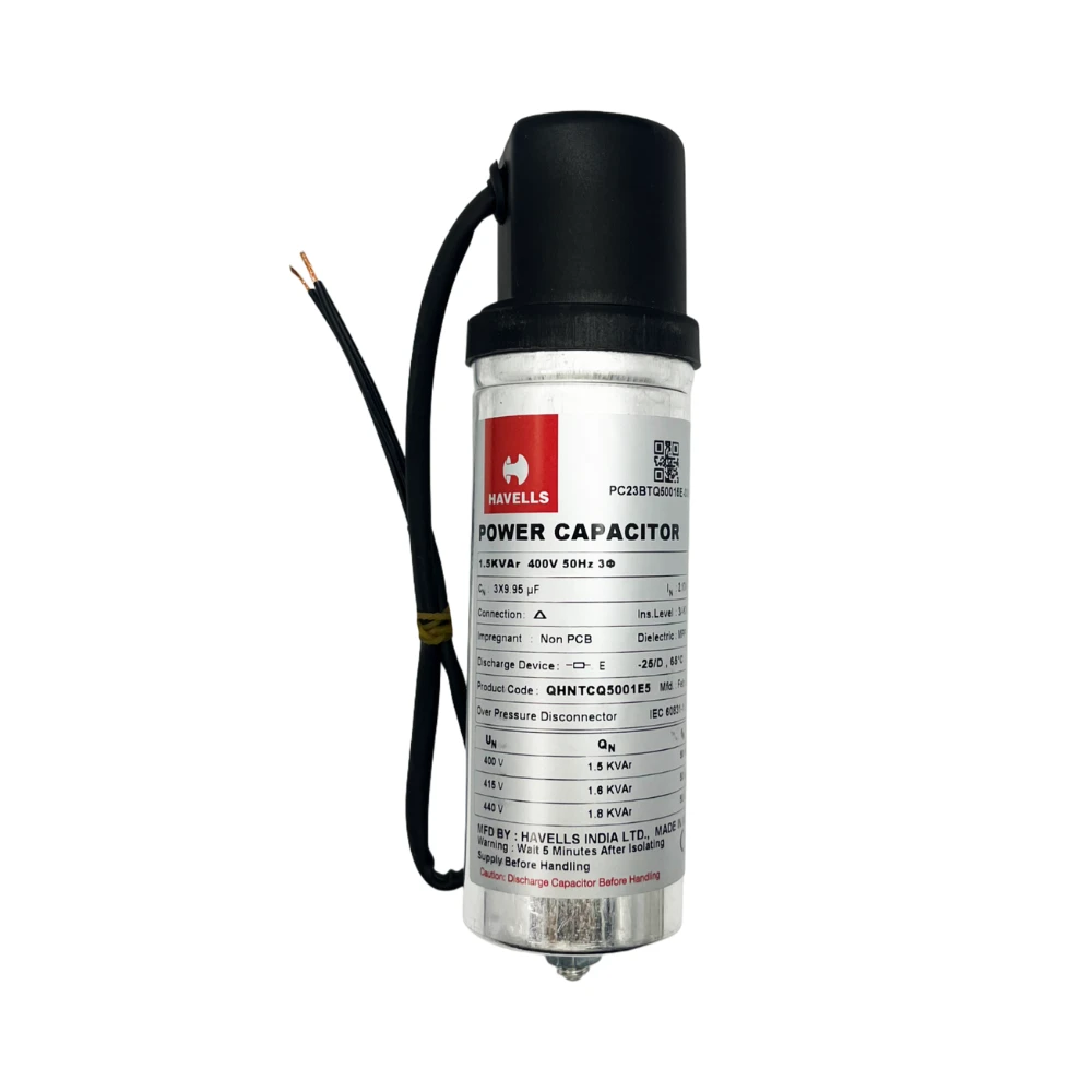 Havells 1,5 kVAr 400V Silindir Tip Güç Kondansatörü - 1