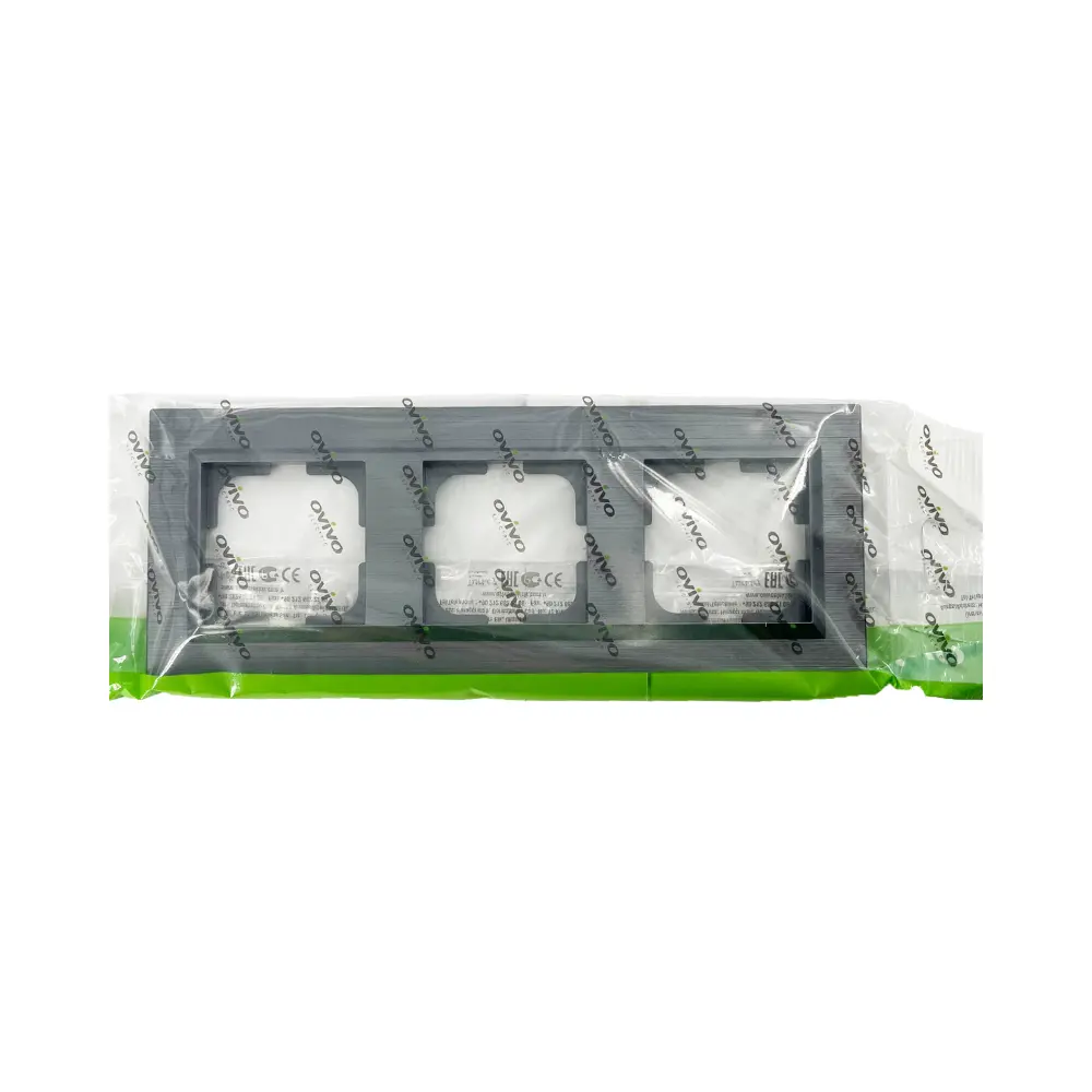 Ovivo Quantum 3'lü Çerçeve Metal Mavi - 2