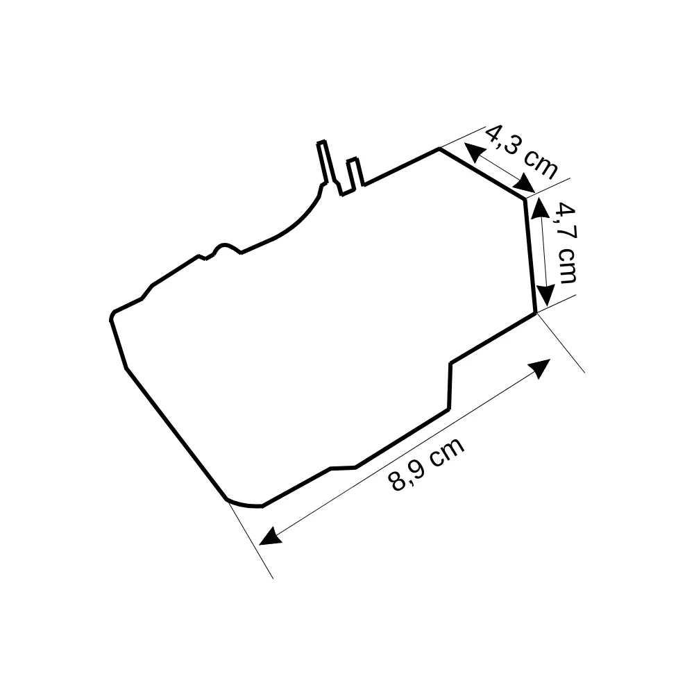 Siemens 0,16-0,25A Geçmeli Tip Termik Röle 3UA5000-0C Boy:0 - 3