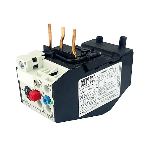 Siemens 0,16-0,25A Geçmeli Tip Termik Röle 3UA5000-0C Boy:0 - 2