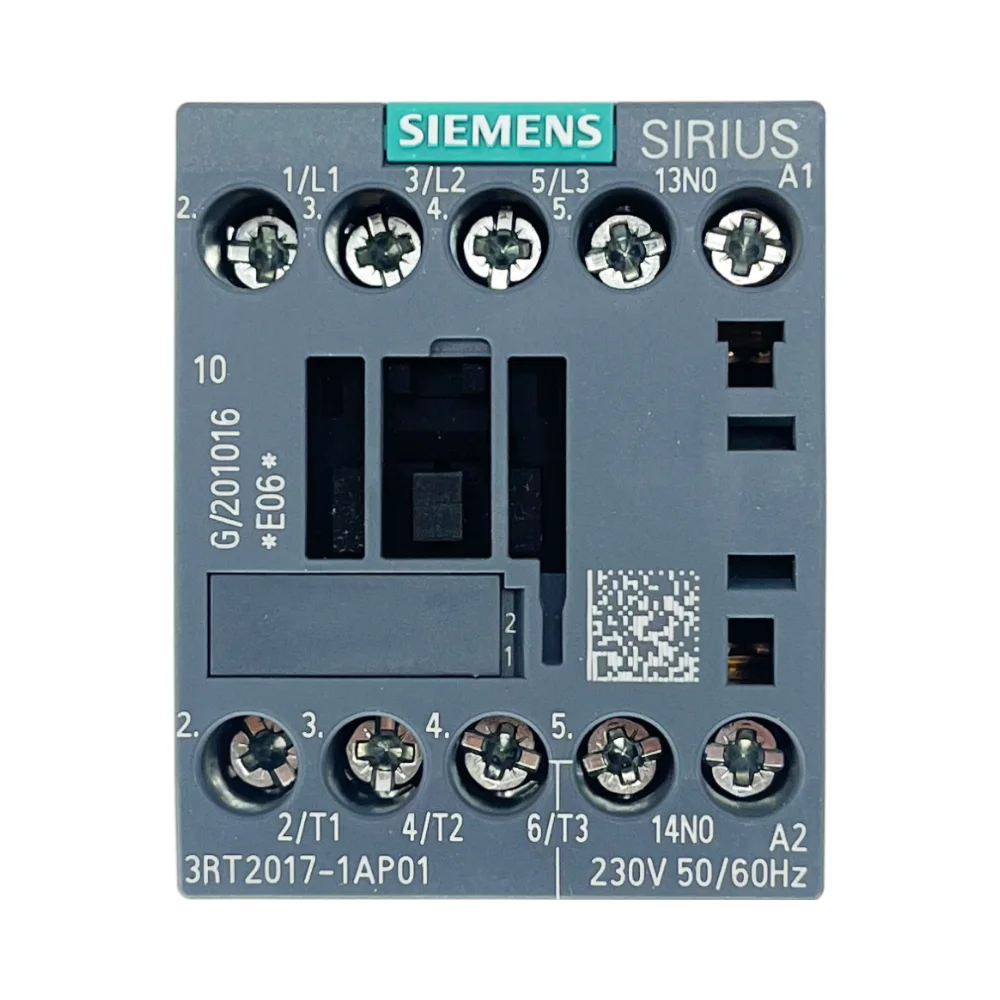 Siemens 12A 5,5 kW Güç Kontaktörü 1N0 3RT2017-1AP01 - 1