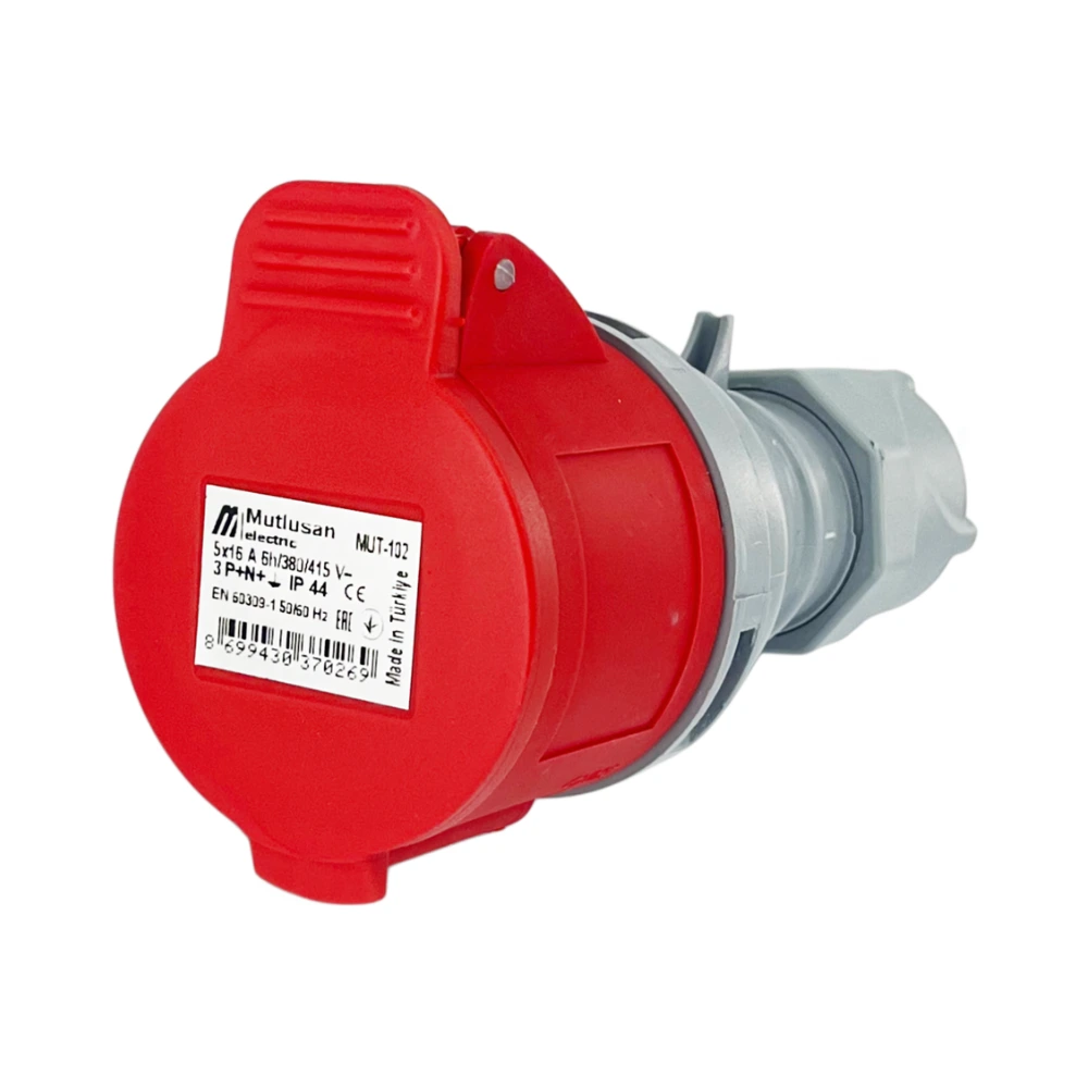 Mutlusan 5x16A Cee Norm Seyyar Priz (010 083 010516) - 1