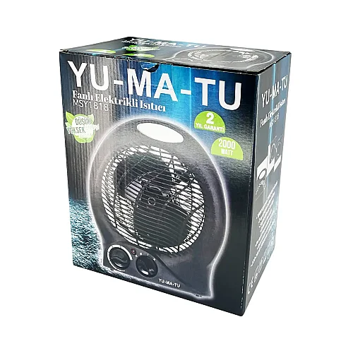 Yumatu 2000W Fanlı Isıtıcı - 5