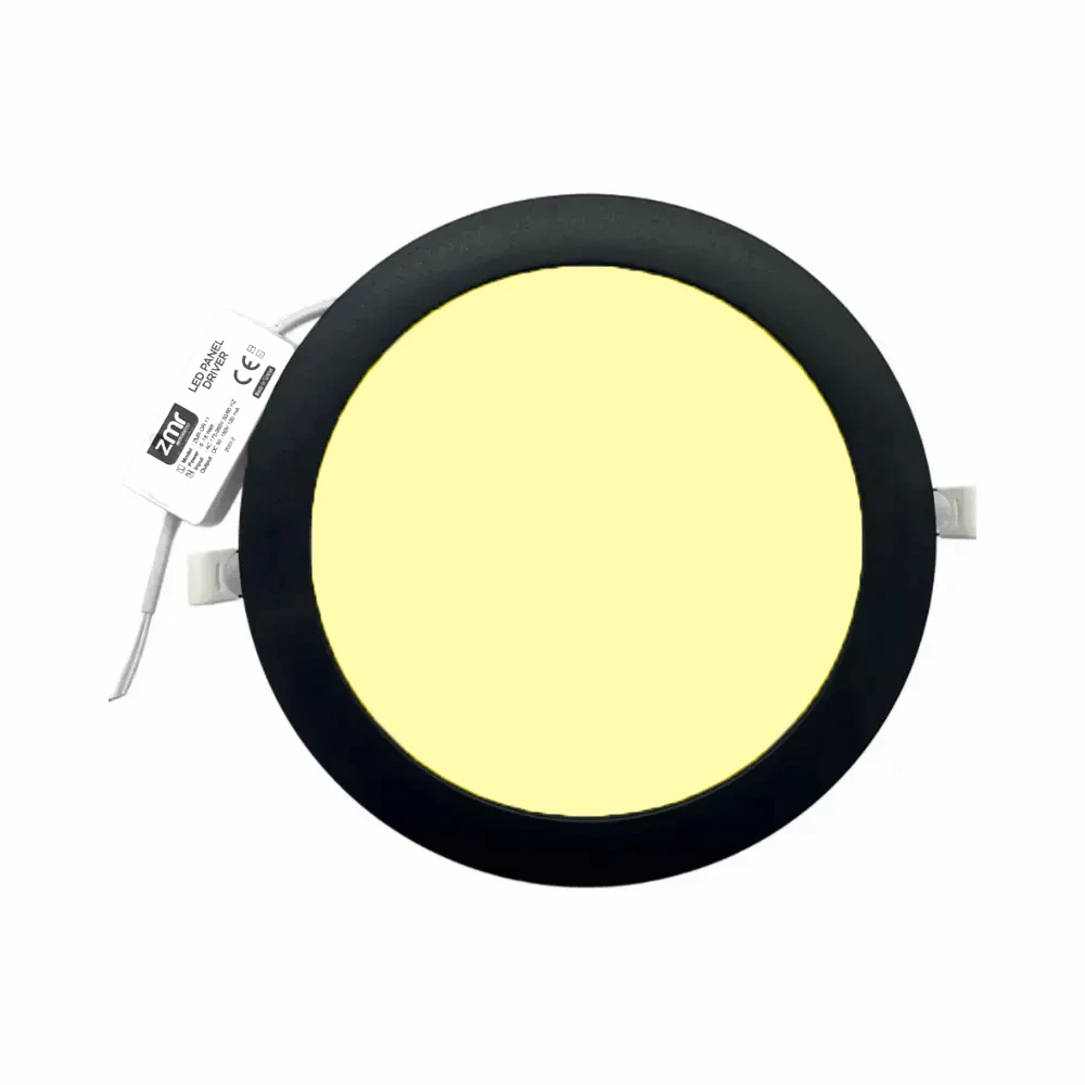 Zmr 18W Siyah Kasa Sıvaaltı Panel Led Armatür 3000K (Günışığı) ZMR-206 - 1