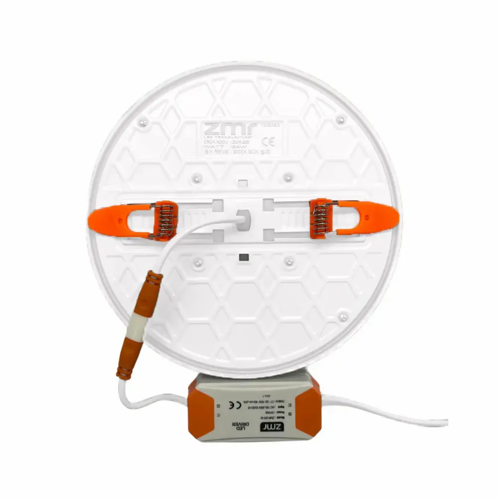 Zmr 24W Ayarlanabilir Sıvaaltı Panel Led Armatür 3000K (Günışığı) ZMR-226 - 3