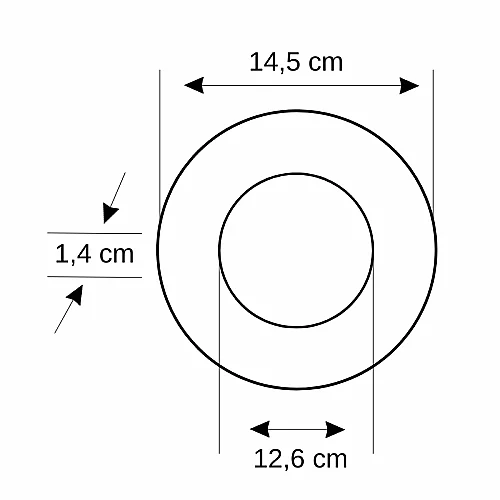 Zmr 9W Sıvaaltı Panel Led Armatür 3000K (Günışığı) ZMR-203 - 4